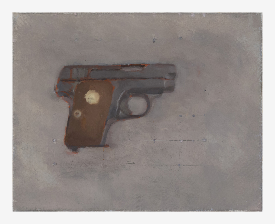 COLT 1908 - 2021 - SIZE: 10 X 8 INCHES - OIL ON LINEN