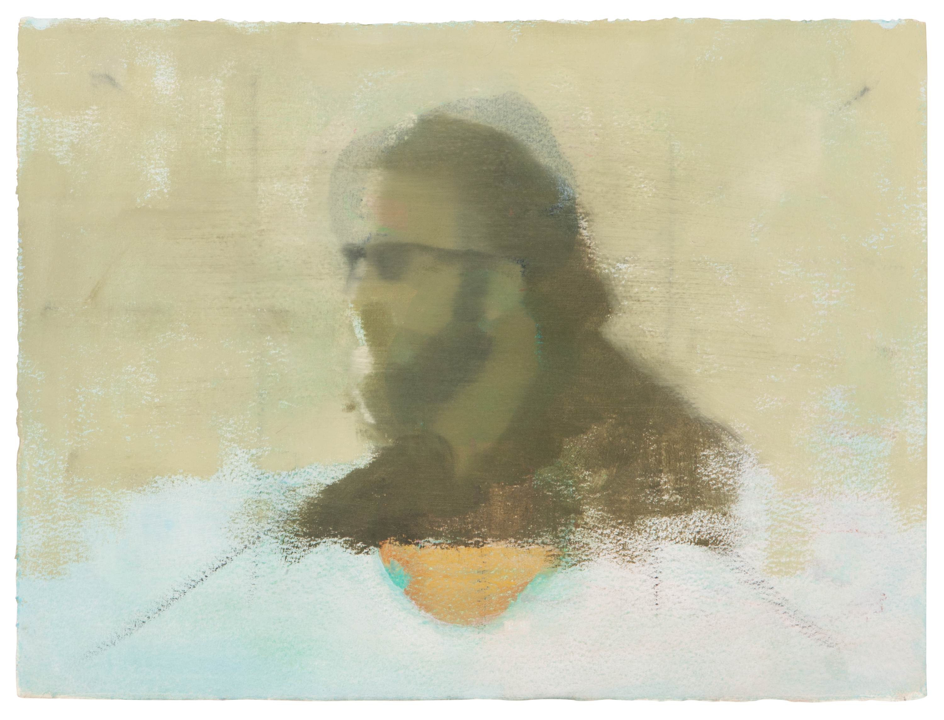 RIDER - 2010 - SIZE: ?? X ?? INCHES - OIL ON PAPER