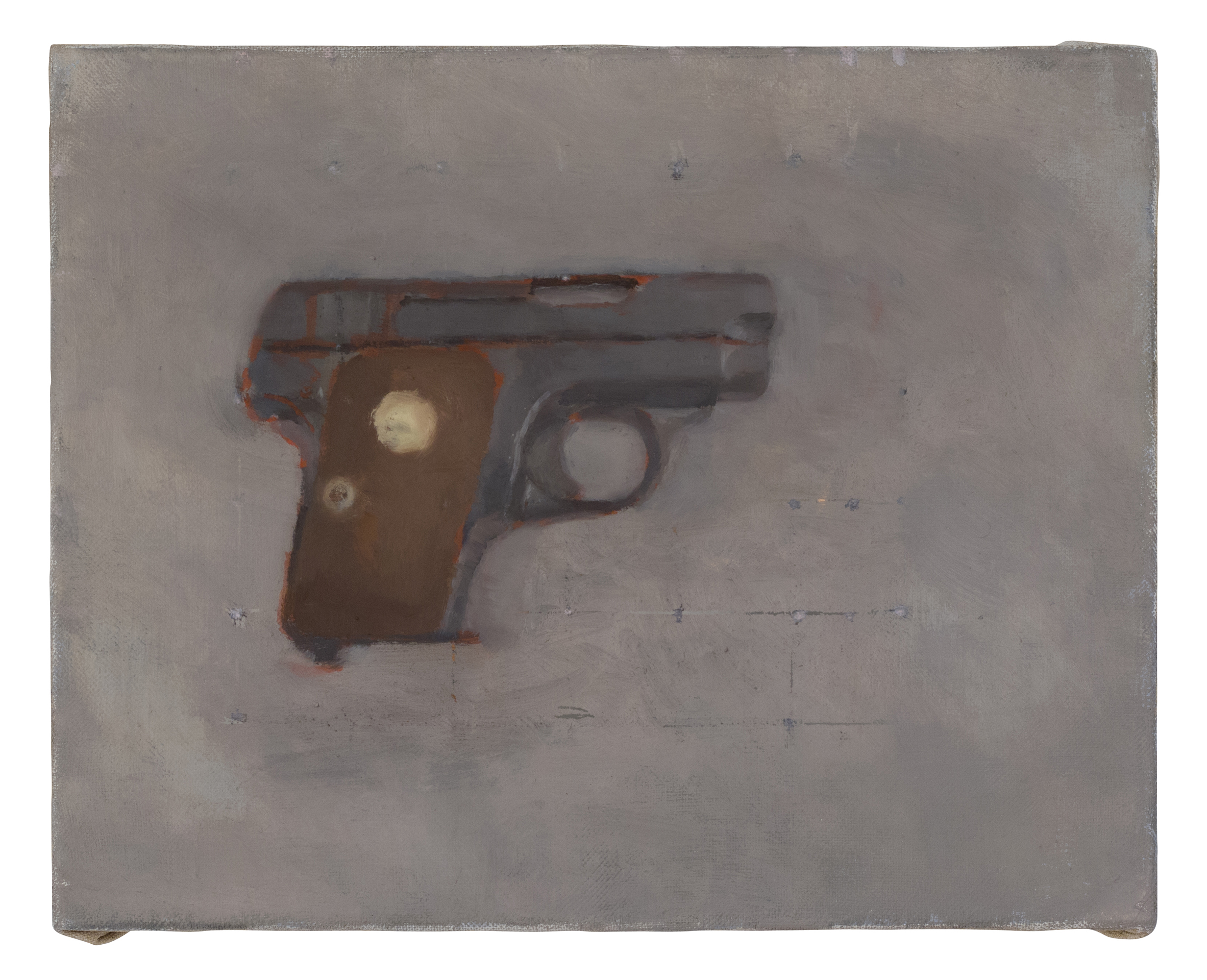 COLT 1908 - 2021 - SIZE: 10 X 8 INCHES - OIL ON LINEN